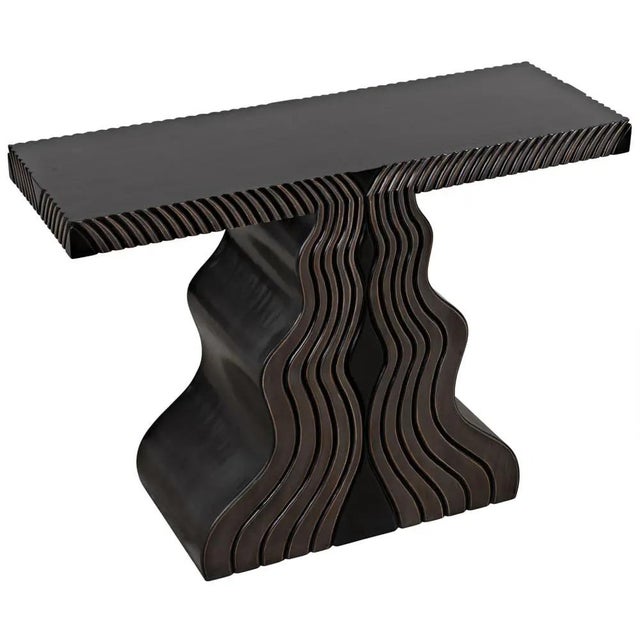 Noir Ray Console, Pale For Sale - Image 4 of 9
