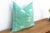 Moroccan Aqua Trail Cactus Silk Moroccan Pillow For Sale - Image 3 of 7