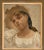 Spanish School Artist, Study of a Lady, Late 1800s, Oil on Canvas For Sale - Image 7 of 7