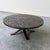Contemporary Round Slate Stone Mosaic Coffee Table with Sculptural Metal Base, 1970s For Sale - Image 3 of 10