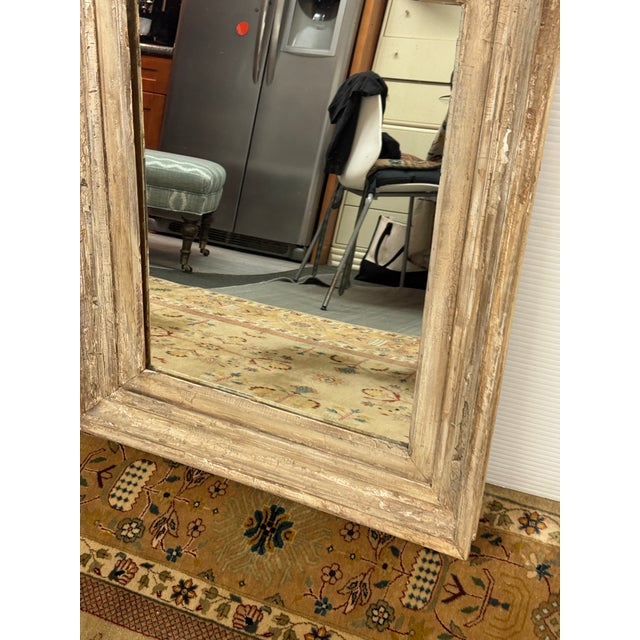 Rustic Pine Wood Wall Mirror For Sale - Image 9 of 12