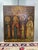 19th Century Orthodox Icon with Four Saints For Sale - Image 3 of 16