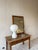 Vintage Oak and Crystal Glass Wall Mirror, Sweden, 1960s For Sale - Image 15 of 17