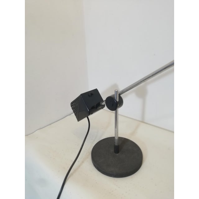 Mid-Century Modern Handle-Style Table Lamp by D'Urbino, Lomazzi and De Pas for Stilnovo, Italy, 1970s For Sale - Image 3 of 12