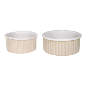 Set of Two David Gil Ceramic Bennington Potters Bowls Made in Vermont C. 1970's