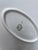 White Antique Greek Key Porcelain Platter For Sale - Image 8 of 8