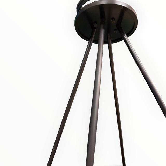 Metal Kevin Reilly for Holly Hunt Round 17-Light Hemel Chandelier For Sale - Image 7 of 7