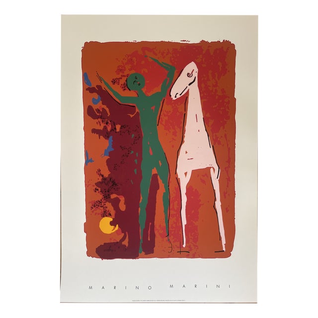 Marino Marini, Piccolo Teatro, Print For Sale