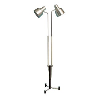 Floor Lamp with Two Spotlights, Denmark, 1970s For Sale