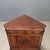Antique Baroque Wood Corner Cabinet For Sale - Image 9 of 11