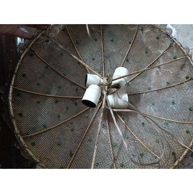 Large Venetian Lamp by Ercole Barovier for Barovier & Toso For Sale - Image 5 of 8