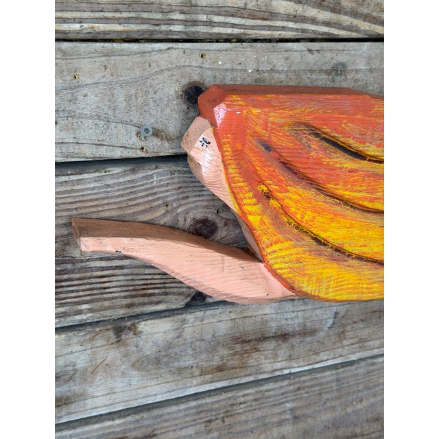 Bring a touch of Old Florida charm to your walls with this whimsical vintage hand-carved mermaid sculpture. Crafted from a...