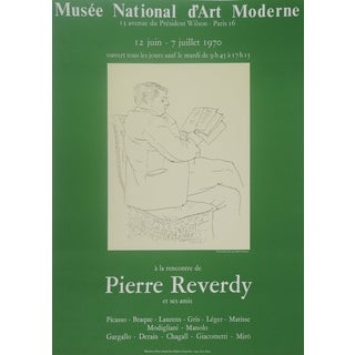 Portrait d'un Lecteur, Pierre Reverdy Poster after Pablo Picasso For Sale