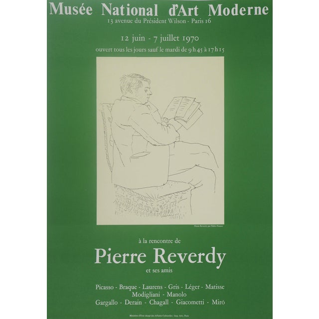 Portrait d'un Lecteur, Pierre Reverdy Poster after Pablo Picasso For Sale