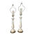 A Pair of Neoclassical Revival Porcelain, Ceramic & Bras Table Lamps For Sale