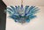 Glass Murano Palmette Chandelier, 1990s For Sale - Image 7 of 18