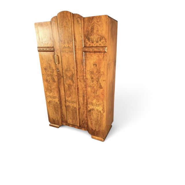 Art Deco Wardrobe, 1930s For Sale - Image 10 of 10
