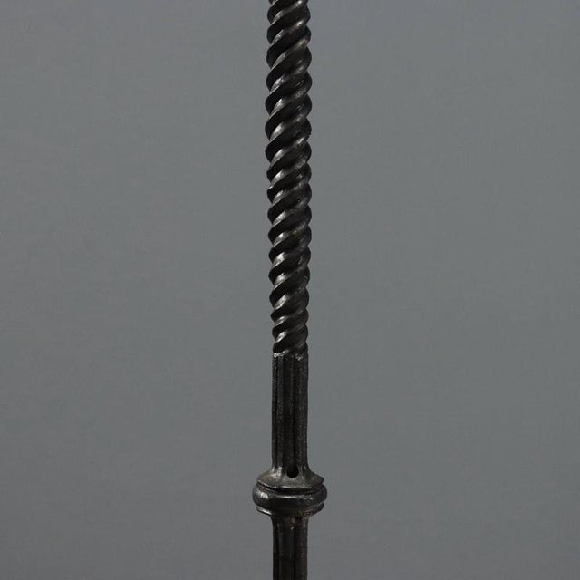 Wrought Iron Floor Lamp For Sale - Image 6 of 9
