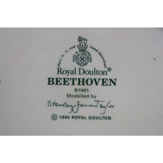 1990s Royal Doulton Ludwig Van Beethoven Great Composer Toby Character Jug For Sale - Image 10 of 11