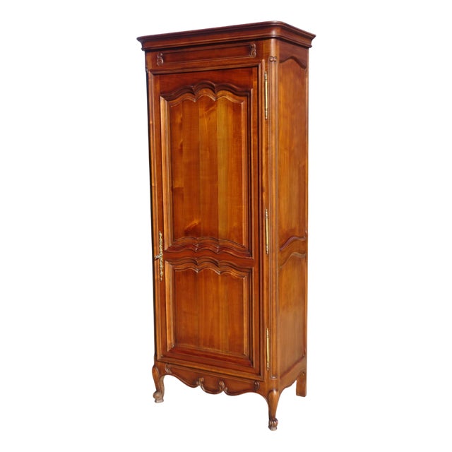 Louis XV Style Cherrywood Bonnetière, 1980s For Sale
