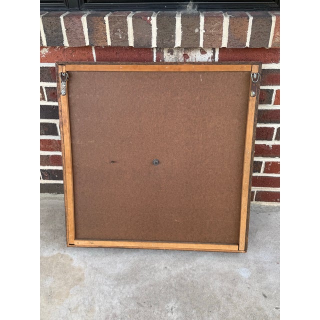 Chocolate Mid Century Cube Wall Art AlphaSculp Sheldon Rose For Sale - Image 8 of 10