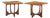 Broyhill Brasilia Mid Century Walnut Side Tables - Pair For Sale