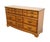 GARRISON FURNITURE Solid Hard Rock Maple Colonial Early American 58" Triple Dresser 1858 34" High 58" Wide 18" Deep We...