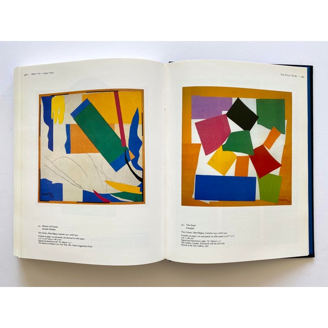 " Henri Matisse : A Retrospective " Vintage 1992 First Edition Landmark Volume Large Hardcover Exhibition Art Book For Sale - Image 11 of 12