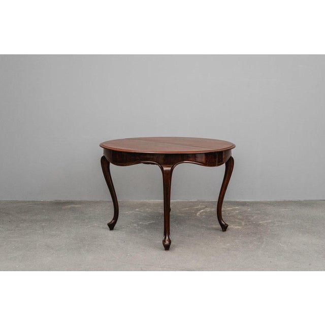 Art Nouveau Table in Mahogany For Sale - Image 3 of 13