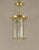 1920s Art Deco Viennese Pendant Chandelier with Hand-Cut Glass, 1920s For Sale - Image 5 of 10