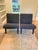 Charcoal Pair of Room & Board Delia Armless Chairs For Sale - Image 8 of 8