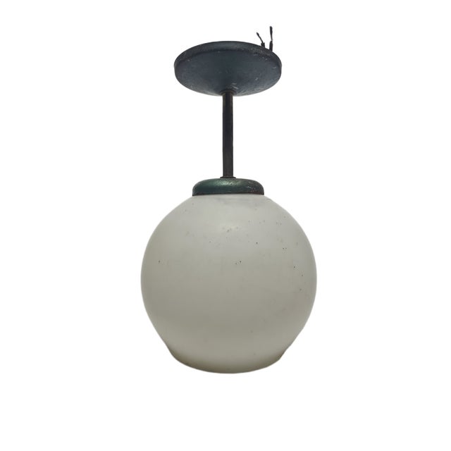 Vintage Communist Pendant Lamp, Poland, 1970s, in Very Good conditions. Designed 1970 to 1979 European Plug (up to...