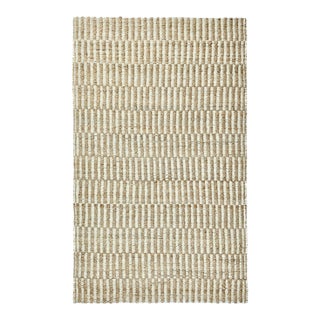 Laguna Jute Natural Ivory Rug - 5 X 8 For Sale
