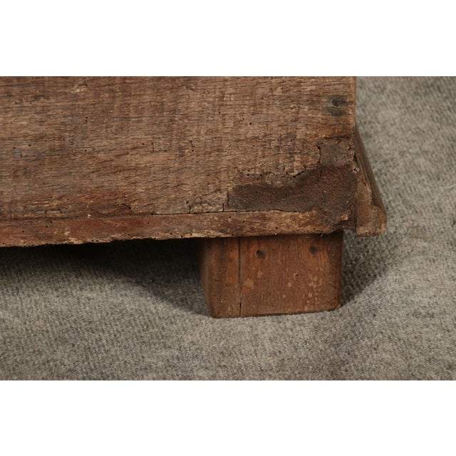 Antique Small Baroque Chest in Oak, 1750 For Sale - Image 17 of 18