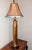 Signed Mid-Century Artillery Shell Lamp With Equally Interesting Shade and Finial For Sale - Image 11 of 11