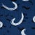 Abstract Sample - Schumacher X David Kaihoi Brushmark Fabric in Blue For Sale - Image 3 of 4