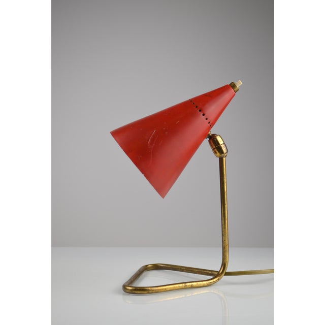 Cocotte Desk Lamp by Gilardi & Barzaghi, Italy, 1950s For Sale - Image 6 of 17