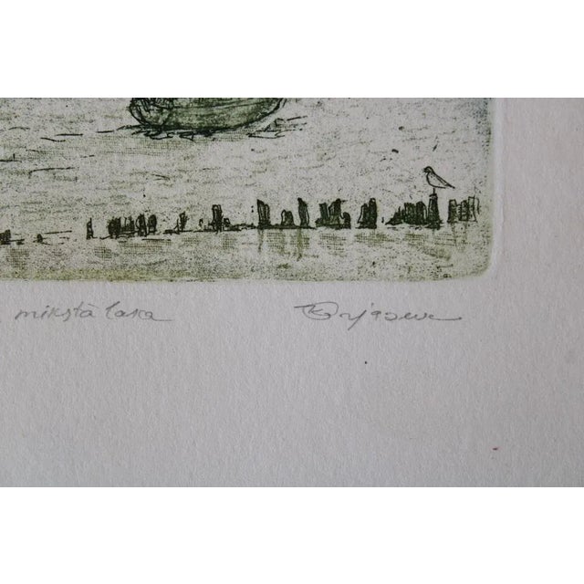 Jekaterina Gryazeva, Holiday in Old Town, Etching For Sale - Image 6 of 9