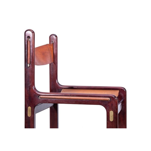 Nautical Style Chairs by Gigi Radice, Italy, 1960s, Set of 6 For Sale - Image 6 of 8