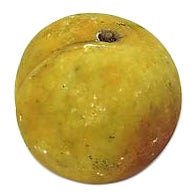 1960's Italian Alabaster Peach