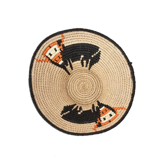 Early 20th Century Sisal Handwoven Cape Buffalo Basket Eswatini 7inch For Sale In Denver - Image 6 of 6