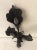 Antique Wrought Iron Sconce For Sale - Image 3 of 10