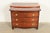 1980s Baker Furniture Georgian Banded Mahogany Bow Front Chest of Drawers For Sale - Image 5 of 14