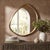 The beauty of the Monte Mirror is in its unique, organic shape. The slightly undulating, asymmetric mirror is made...