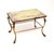 A fabulous antique French brass and Onyx coffee table, dating from around the 1920’s. This is of outstanding quality, it...