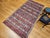Tribal Antique Turkmen Yomut Soumak Kilim, Handwoven Wool, Geometric Pattern, Rust & Blue, 5x10 For Sale - Image 3 of 13