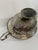 Vintage Silverplated Hammered Repousse Jardiniere Centerpiece With Handles For Sale - Image 11 of 16