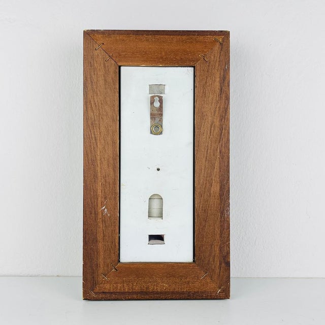 Vintage Wood Murano Wall Lamp, Italy, 1970s For Sale - Image 13 of 14