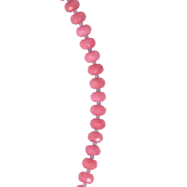 Pink Jade Necklace - By Bombyx House For Sale In New York - Image 6 of 9
