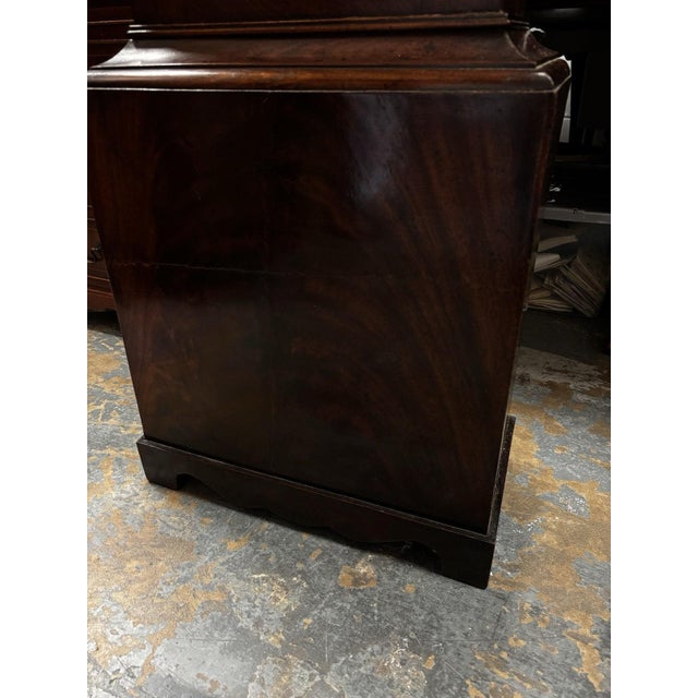 Georgian Mahogany Longcase Clock For Sale - Image 15 of 17